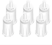 Filter - Replacement Water Filter Compatible with Breville Sage Claro Swiss For Oracle, Barista & Bambino - Compare to Part #BES008WHT0NUC1.(Pack of 6)