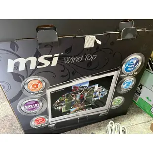 【全新】微星msi wind top All In One觸控電腦 AE1900 XP系統 文書上網