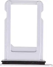 Silver White Sim Tray for iPhone 8 Plus