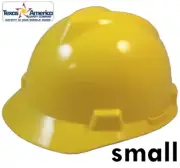 MSA V-Gard Small Cap Style Hard Hat - Yellow