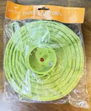 Garden Paper Lantern Battery Operated Color Light Green
