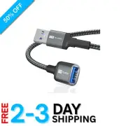Durable 6FT USB Extension Cable - Enhanced 5Gbps Data Transfer for Seamless Use