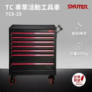 樹德 SHUTER 專業活動工具車 TC6-25 台灣製造 工具車 物料車 零件車 工作推車 作業車 置物收納車