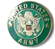 MILITARY HAT LAPEL PIN - U.S. ARMY PIN - NEW