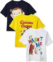 [Curious George] Boys' Boys Assorted T-Shirt 3-Pack No 1