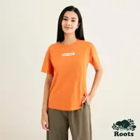 在飛比找momo購物網優惠-【Roots】Roots 女裝- ROOTS BOX LOG