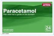 Pharmacy Action Paracetamol Tablet X 24