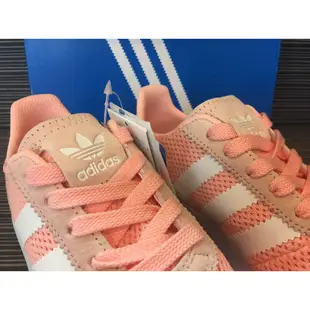 <E cup專業代購>ADIDAS FLASHBACK FLB 粉 白 編織 李聖經  BA7759 女款