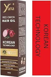 Red Onion & Black Seed Hair Oil For Long Hair Men By Korean Technology