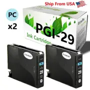 (2 Pack,PC) PGI-29 PGI29 Ink Cartridge PGI 29 for PIXMA pro 1s Printer