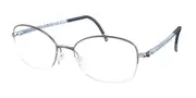 Silhouette Illusion Nylor 4561/75 7000 Men's Glasses Silver Size 51 - Private Health Rebate - Blue Light Block Available