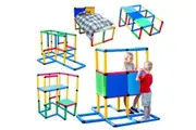 Funphix Standard Giant Construction Set (199 pcs) - Indoor & Outdoor - Fun & Educational Learning Toy