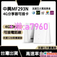 在飛比找露天拍賣優惠-【可開發票】中興ZTE 4G分享器 MF293N 網路分享器