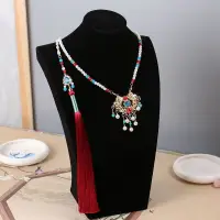 在飛比找蝦皮購物優惠-3.4Handmade long necklaces wit