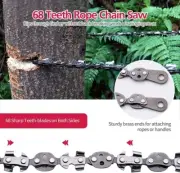 Hand Held High-Altitude Rope Chain Saw Tether High Branch Saw Pruning Fruit Tree
