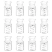 30pcs Plastic Cord Lock, Single Hole Spring Toggle Stopper Cord Fastener, Clear