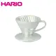 【HARIO】V60鈦白珠光濾杯 1-2杯份(VDC-01-WO-TW)