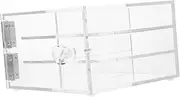 [WOONEKY] Portable Lash Storage Box for Eye Makeup Spoolies False Eyelashes Lash Organizer