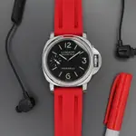 HORUS WATCH STRAPS H026 沛納海PANERAI 47M素色系列錶帶(橡膠扣環只有一個)