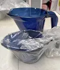 Tupperware Micro Pitcher Set Measuring Jug BRAND NEW Blue (2 Pack)