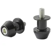 Bobbin Spools Swingarm Paddock Stand Adaptors M6 Motorbike Motorcycle Black