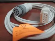GE Oxytip + Interconnect Cable 10ft Ref OXY-C3, Original, New W/ FREE SHIPPING!