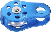 BESPORTBLE Fixed Plate Micro Pulley for Climbing Zipline Hauling Heavy Duty Rope Pulley System