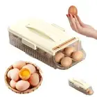 Large Capacity Eggs Dispenser Drawer Type Egg Storage Container Household