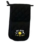 Golf Oob Best Golfer In The Solar System - Mitt Oven Gloves Kitchen BBQ Mitts