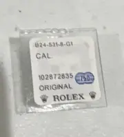 Rolex Crown 24-531-8 Authentic Original Yellow Gold New Sealed