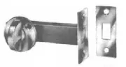 Baldwin 0418031 Mortise Door Bolt Unlacquered Brass Finish