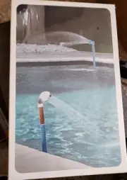 Pool Fountains for Inground Pools - Sprinkler Set Includes Pool Lights, 8 Spr...