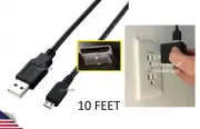 Charging Cable Cord Wall Plug to ioGeek 4G LTE Cellular Wireless Security Camera