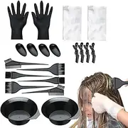 hair dye bowl and brush set hair dye bowl and brush set hair dye kit hair dye mixing bowl hair dye kit hair coloring kit 20 hair dye brush set and bowl set