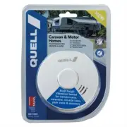 Quell Photoelectric Smoke Alarm RV Caravan and Motor Home Lithium Battery QC1500