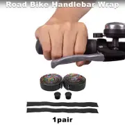Bicycle Handlebar Tape Non-Slip Bicycle Handlebar Grip Tape Assorted Color 1Pair