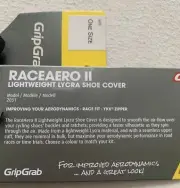 GripGrab RaceAero II Lightweight Lycra Shoe Navy ONE SIZE brand New Uk Seller