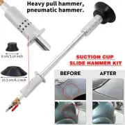 New Air Pneumatic Dent Puller Car Body Repair Suction Cup Slide Tool w/ 3 Cup