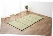Japanese Tatami Mat Full Natural Rush Grass Full (55x79in) Natural (Undyed)
