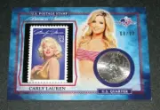 2017 Benchwarmer CARLY LAUREN America the Beautiful Marilyn Stamp US Quarter/22