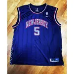 VINTAGE REEBOK NBA NEW JERSEY NETS JASON KIDD JERSEY紐澤西籃網籃球衣