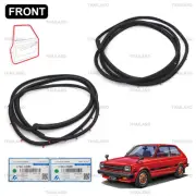 Front Lh+Rh Door Weatherstrip Seal For Toyota Starlet KP60 2/3D 1978 - '84