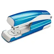 Leitz 5504 Full-strip Stapler - 30, 40 Sheets Capacity - Full Strip - Blue