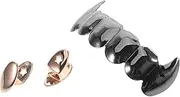 BESTYASH Vampire Costume Dentures Mixed Color Fake Teeth Props for Halloween Cosplay and Masquerade Parties Comfortable Fit and Unique Style for All Occasions