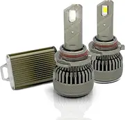 HB4 LED Headlight Bulbs | G-XP x3 Customised Light Source | 6500K Colour Temperature | IP65 Rating Protection | Aviation-Grade Aluminum 6063 | 30000Hrs Operating Life | CANbus Adapter