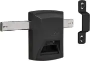 National Hardware N109-080 N109080 Smart Key Gate Lock, Black, 40"