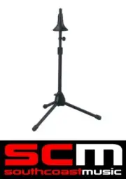 Xtreme Trombone Stand 75cm-106cm Tripod Base Tubular Style Sturdy Holder