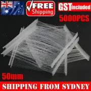 5000Pcs 50mm Standard Clothing Label Price Tagging Tag Gun Barbs Fastener Pin AU