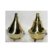 Brass cone incense burner 2 1/4