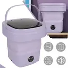 11L Portable Washing Machine Mini Washer Foldable Washer Spin Dryer Small Trave